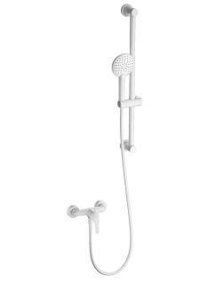 Смеситель для душа с гарнитуром Wonzon & Woghand WW-4570-MW белый матовый